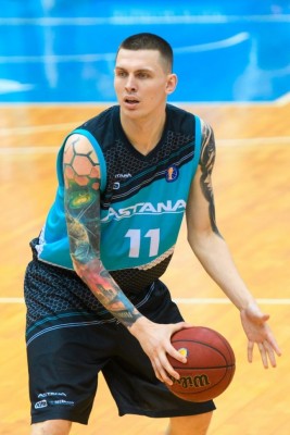 Баскетбольная майка Астана женская синяя 2017/2018 2XL