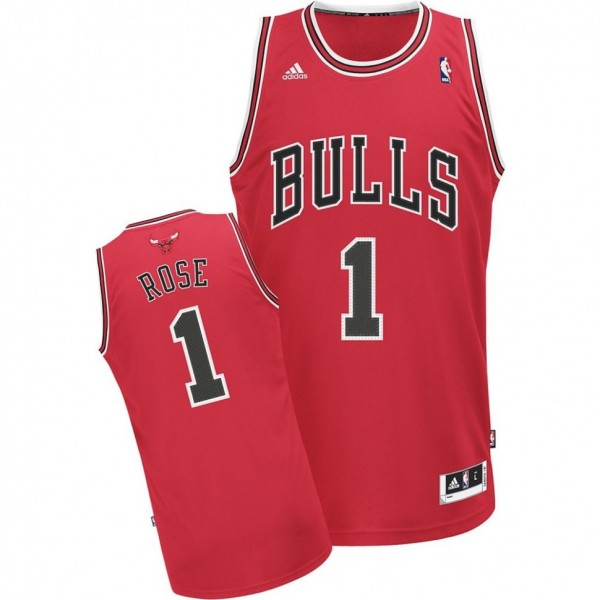 Баскетбольная форма Деррик Роуз мужская красная XL